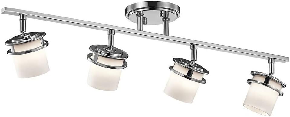 Kichler Hendrik 30 4 Light Track Light with Etched Glass