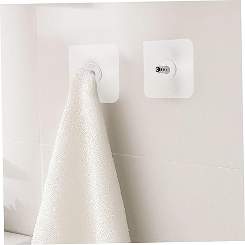 GLEAVI 20pcs2 Wall Hooks Adhesive Set for Clothes Towels