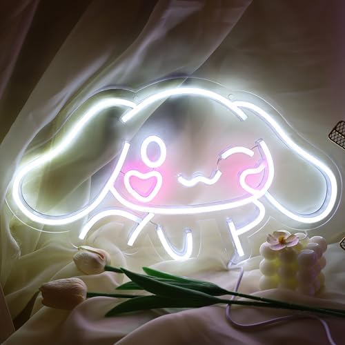 SHINEMYWAY Cinnamoroll Neon Sign USB Powered