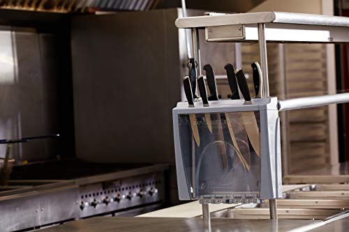 San Jamar Saf-T-Knife Station Gray 15x425 Inches