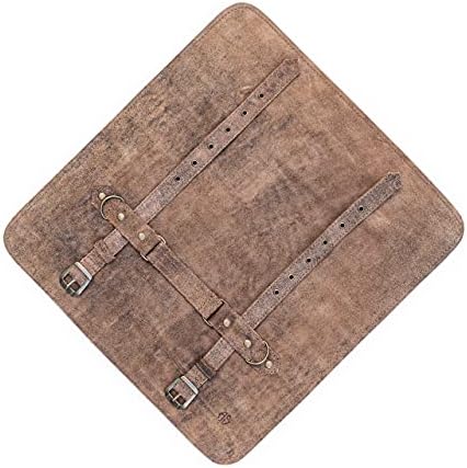 Angus Stoke Knife Roll Bag - 7 Slots Genuine Leather Chef Knife Case