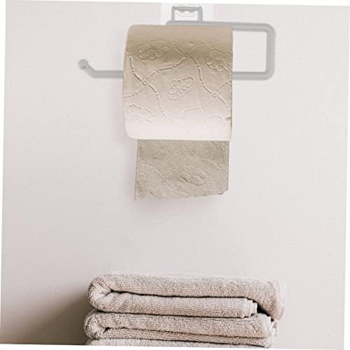 1Pc Wall Mount Toilet Paper Holder Durable Stylish Space Saving