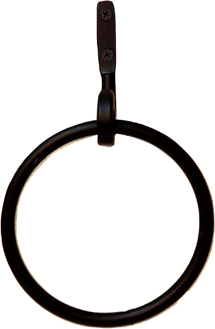 Iron Towel Ring - Hand Wrought Amish Blacksmith