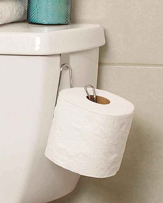 Azi Over The Tank Toilet Paper Holder Durable Chrome Plated