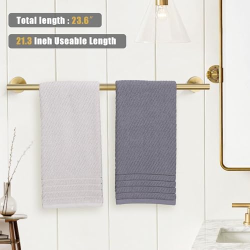 TURS Brushed Gold Towel Bar 276 Inch 1