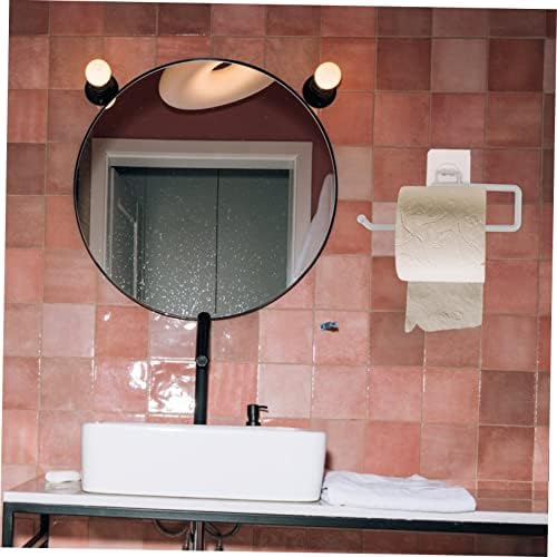1Pc Wall Mount Toilet Paper Holder Durable Stylish Space Saving