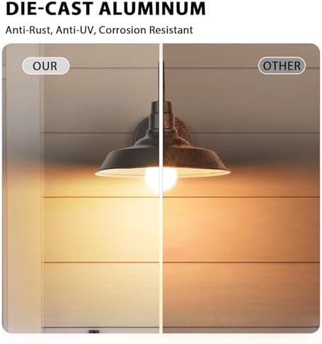 Double Century 2-Pack Barn Lights Outdoor Wall Fixtures