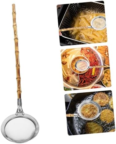 304 Stainless Steel Skimmer Colander Spoon with Handle