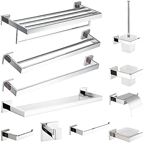 TYZK Stainless Steel Towel Bar Bathroom Hardware Set