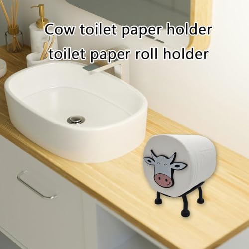Cyni Lovely Cow Stackable Toilet Paper Holder