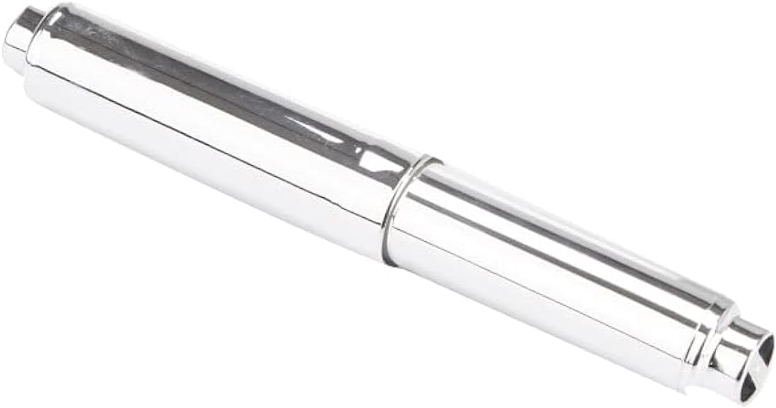 Rocky Mountain Goods Universal Toilet Paper Holder - Spring Loaded Chrome