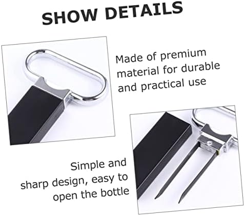 DECHOUS 1pc Heavy Duty Wine Cork Opener 1