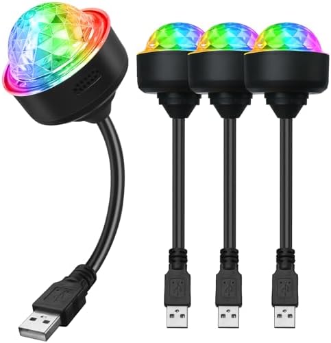 Luditek Mini Disco Ball Light with USB Extender 1
