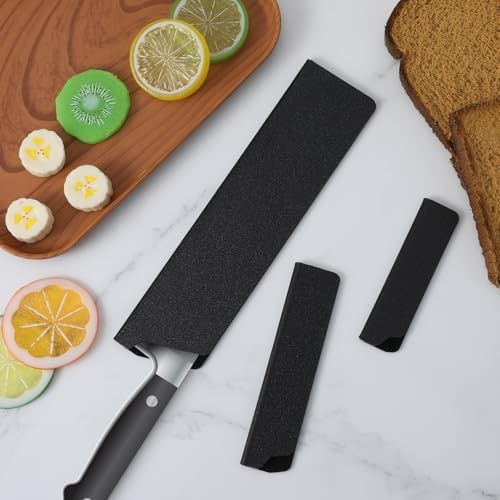 Teaaha 3PCS Chef Knife Sheath Set 458 Inch Universal Blade Guard