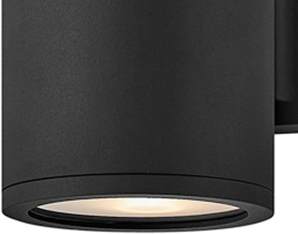 Hinkley Silo 13590BK-LL Black Wall Lantern with LED