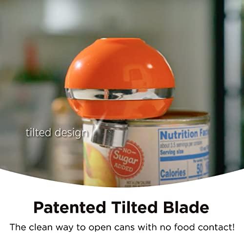 Kitchen Mama Mini Electric Can Opener Orange