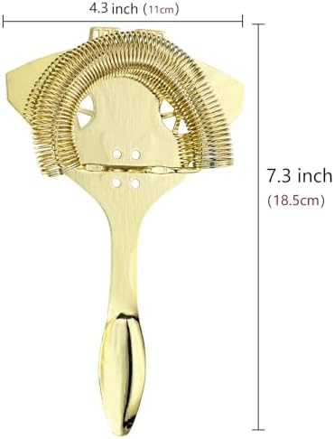 YUHWYI Cocktail Strainer with Rocket Design