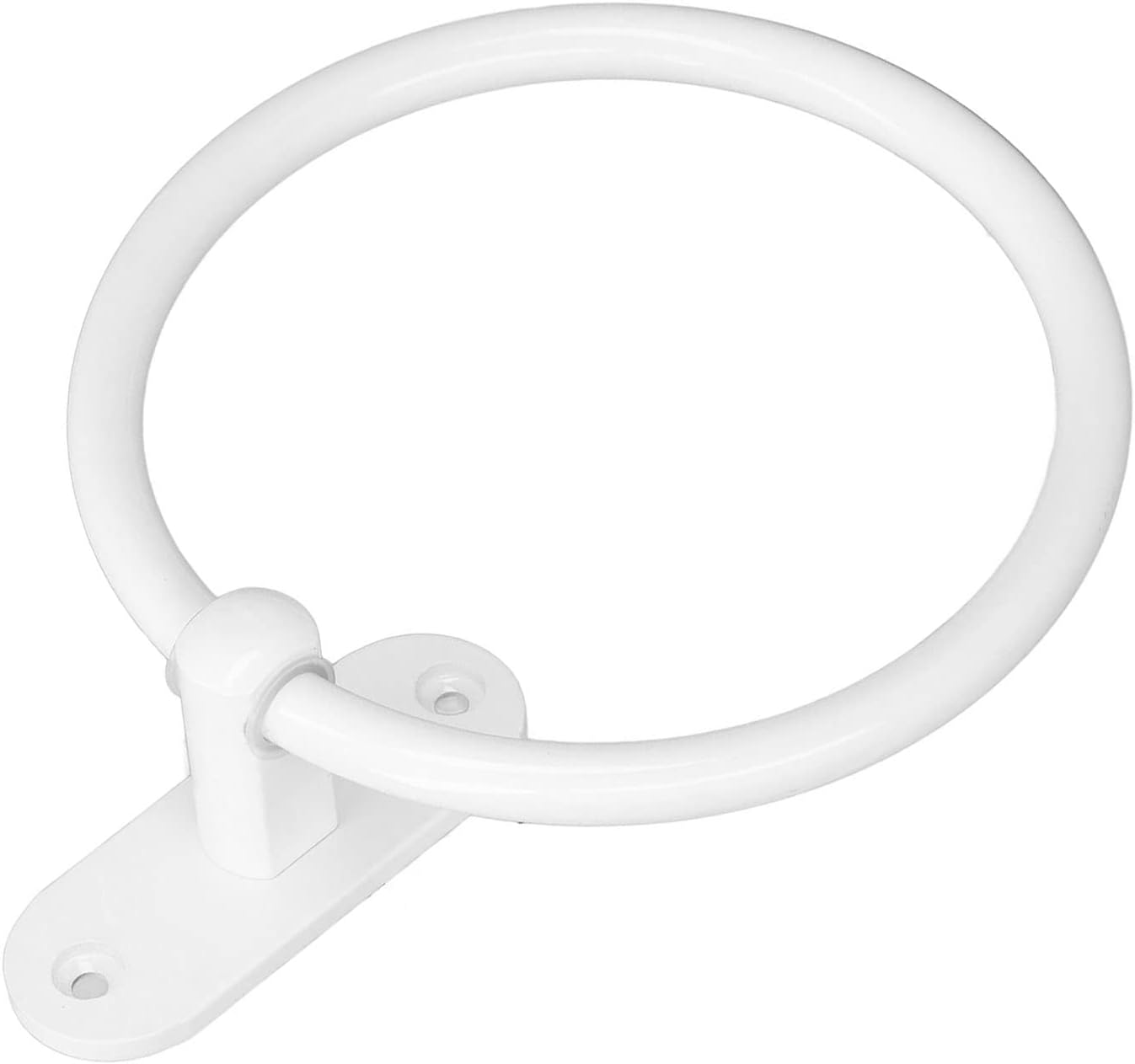 Diydeg Aluminum Alloy White Towel Holder