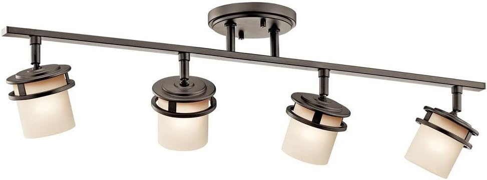 Kichler Hendrik 30 4 Light Track Light with Etched Glass