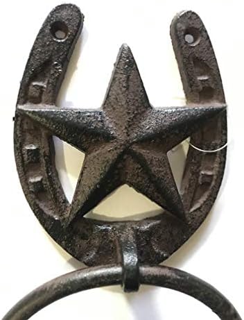 Generic Horseshoe Towel Ring Barn Style Decor