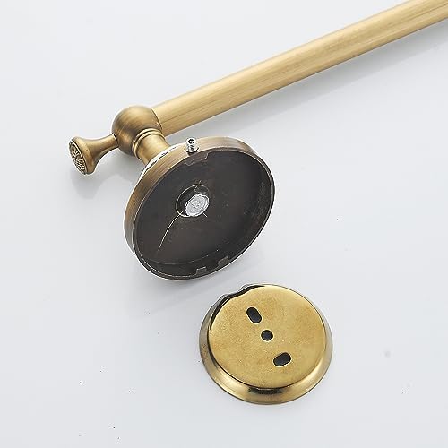 PEONYBATH Antique Bronze Towel Bar 155-275 Inch
