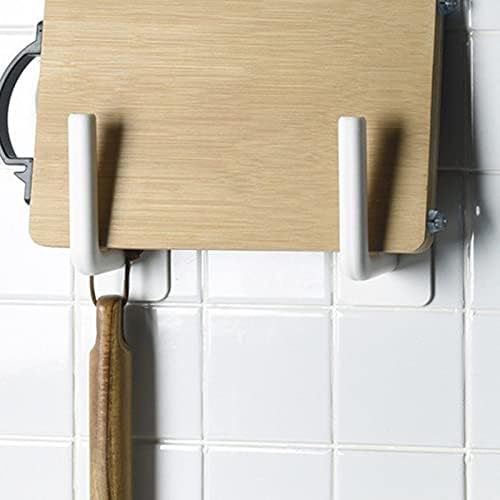 Goodliest Toilet Paper Holder Wall Mount Plastic Adhesive White