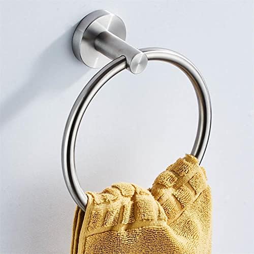 AOKQYA 6 Inch Diameter Stainless Steel Towel Ring