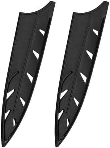 Uxcell 2Pcs Knife Edge Guards for 8 Chef Knife Black