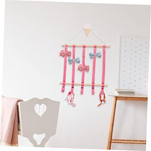 GLEAVI Cartoon Ice Cream Wall Hooks for Kids Bedroom and Bathroom