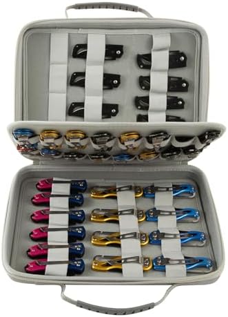 62 Slots Knife Display Case Organizer for Men