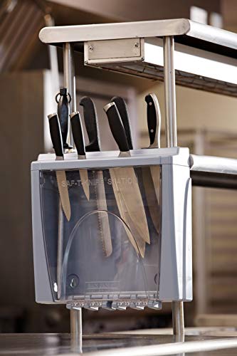 San Jamar Saf-T-Knife Station Gray 15x425 Inches
