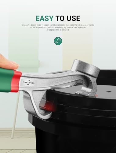 SARDVISA 85 Inch Aluminum Bucket Lid Opener