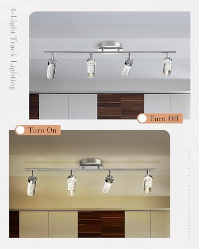 Ken Ricky Modern 4-Light Track Pendant Lighting
