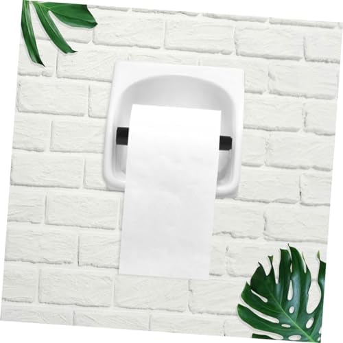 PRETYZOOM 2pcs Toilet Paper Holder Cores Spring Style 1