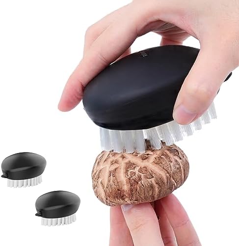 AISHUJIE 2 Pcs Vegetable Brush with Non-Slip Grip
