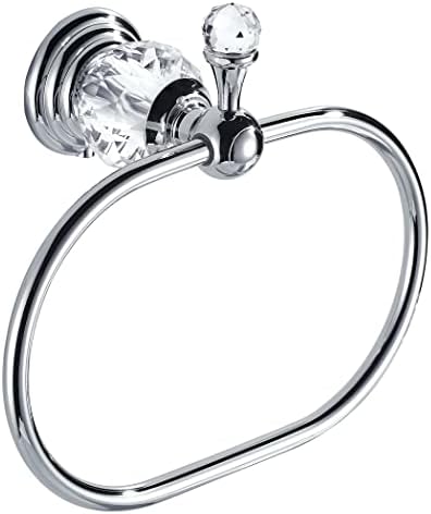 WOLIBEER Chrome Towel Ring Bath Rack