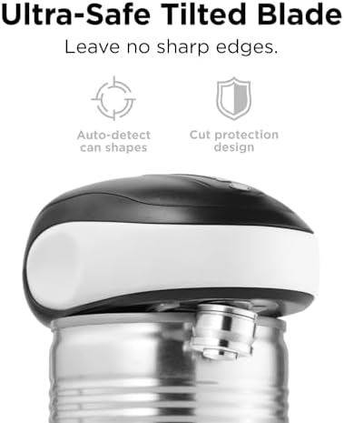 Kitchen Mama One-To-Go Electric Can Opener - White