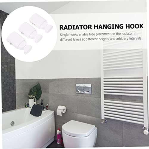Heated Towel Hooks 3 Pack Radiator Rail Holder