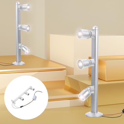 Balacoo LED Track Spotlight with 3 Rotatable Heads