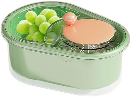 Bohany Fruit Cleaner Spinner Bowl With Brush 1