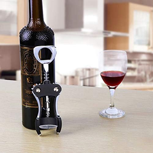 Foho Wing Corkscrew Wine Opener - Black