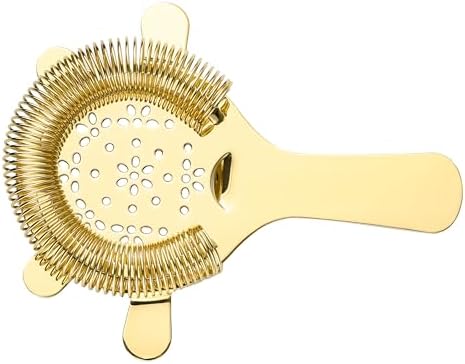 YUHWYI 4-Prong Cocktail Strainer with Star Design 1