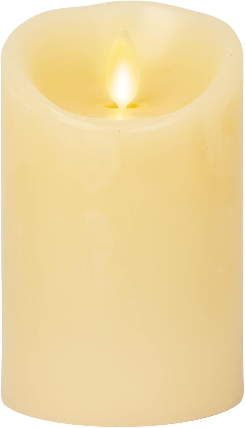 Luminara Flameless LED Ivory Pillar Candle 3 x 45 1