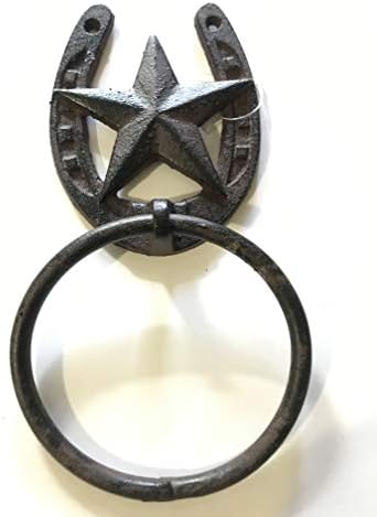 Generic Horseshoe Towel Ring Barn Style Decor
