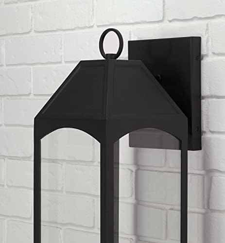 Capital Lighting Burton Night Sky Wall Lantern 1-Light 7W Black