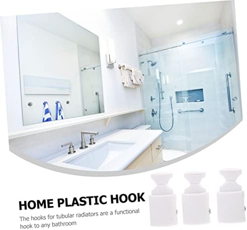 1set Plastic Radiator Hooks for Towel and Bathrobe Hangers