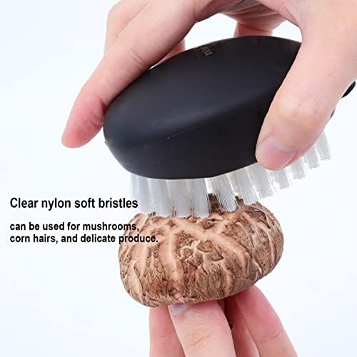 AISHUJIE 2 Pcs Vegetable Brush with Non-Slip Grip