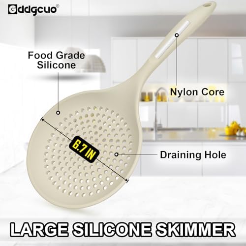 GDDGCUO 145 Inch Heat Resistant Skimmer Spoon