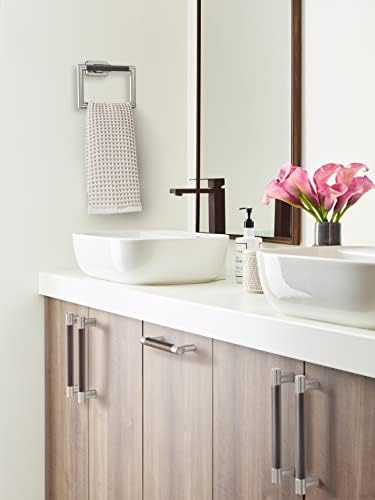 Amerock Brushed Nickel Towel Ring 5-14 in 1
