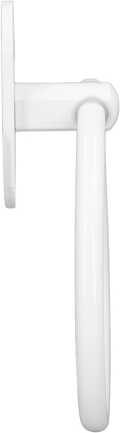Diydeg Aluminum Alloy White Towel Holder